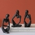 Estátua do Pensador Abstrato Escultura em Resina Estatuetas em Miniatura Pensad - loja online