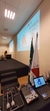 Imagem do Aluguel e montagem Kit palestra para até 500 pessoas - Sonorização JBL + técnico + palco carpetado + púlpito de acrílico + telão 150" para Oratório Pousada Boutique Tiradentes MG