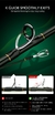 Vara CEMREO Carbon Spinning Para Pesca Casting Canas De Pesca 1.8m 2.1m 2.4m