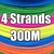 Linha de Pesca GHOTDA 9 Fios 8 Fios 4 Fios 1000M 500M 300M PE Trançado - comprar online