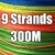 Linha de Pesca GHOTDA 9 Fios 8 Fios 4 Fios 1000M 500M 300M PE Trançado - comprar online
