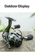 carretilha de pesca LINNHUE isca 1000 2000 3000 molinete giratório 10kg - comprar online