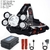 Imagem do 80000lm led farol de pesca recarregável farol t6 tocha recarregável caça cabe