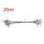 Anti Bite Steel Fishing Line Steel Wire Leader With Swivel Fishing Accessory Lea - loja online