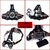 80000lm led farol de pesca recarregável farol t6 tocha recarregável caça cabe