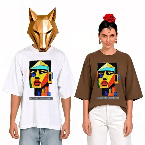 Camiseta Oversized - Série Curadoria - 02