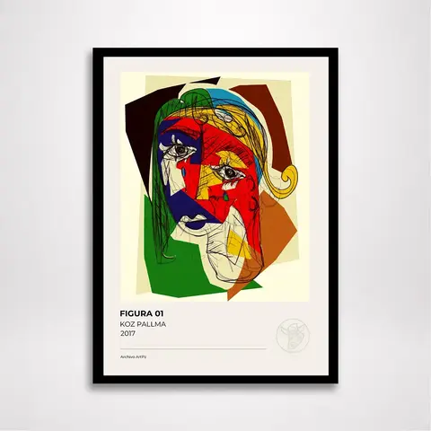 Pôster Figura 01 - Koz Pallma - 2017 - Formato Retrato - Sem Moldura