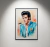 Pôster Retrato Elvis Presley 02 - Aquarelado - Sem Moldura - Orientação Retrato - Tamanhos: A0, A1, A2 e A3 - Fine Art - comprar online