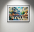 Pôster Impressionista - Cena Urbana 01 - Sem Moldura - Orientação Paisagem - Tamanhos: A0, A1, A2 e A3 - Fine Art - comprar online