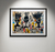 Pôster Neoexpressionista - Homenagem à Basquiat 02 - Koz Palma 2023 - comprar online