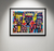 Pôster Neoexpressionista - Homenagem à Basquiat 03 - Koz Palma 2023 - comprar online