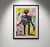 Pôster Neoexpressionista - Figura Andrógena 01 - comprar online