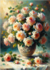 Pôster Impressionista - Floral - Rosas 04