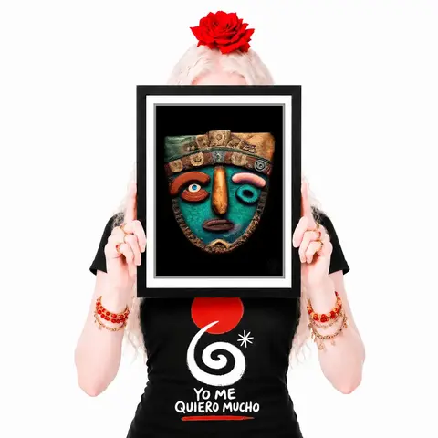 Pôsteres Série DigiMasks 06 - Arte Colecionável - Tamanho A4 - Sem Moldura - Orientação Retrato