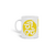 Caneca KOFF Branca | Logo Amarelo Exclusivo do Cinema Coreano - comprar online