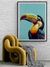 Pôster Ilustração Estilo WPAP - Tucano 02 - Sem Moldura - Orientação Retrato - Tamanhos: A0, A1, A2 e A3 - Fine Art na internet