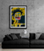 Pôster Neoexpressionista - Amarelo e Preto 01 na internet