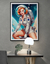Pôster Vintage Astronauta Pin Up 02 - Retrô - Sem Moldura - Orientação Retrato - Tamanhos: A0, A1, A2 e A3 - Fine Art na internet