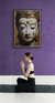 Pôster 3D - Buda 02 - Yoga - Meditação - Sem Moldura - Orientação Retrato - Tamanhos: A0, A1, A2 e A3 - Fine Art  - comprar online