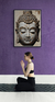 Pôster 3D - Buda 01 - Yoga - Meditação - Sem Moldura - Orientação Retrato - Tamanhos: A0, A1, A2 e A3 - Fine Art - comprar online