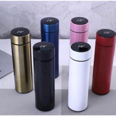 Garrafa Isotermica em aço - com Visor digital que mede a temperatura 500 ML - TOP - comprar online