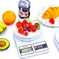 Balança Digital de Cozinha 10kg de Alta Precisão Dieta Nutrição - comprar online