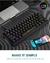 Imagem do Mini Teclado Mecânico para Jogos 61 Teclas RGB Type-C Com bateria