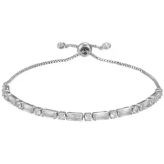 Pulsera Diamond Plata