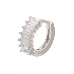 Aro Argolla Cristal Silver (UNIDAD)