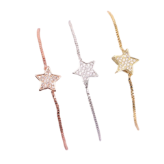 Pulsera Star negra - comprar online