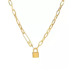 Collar Candado LOVE