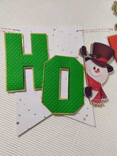 BANDERÍN TRIDIMENSIONAL HOHOHO