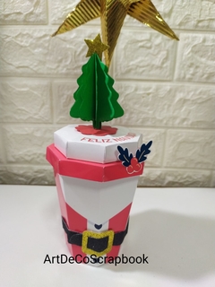 Vasos Papá Noel golosineros en internet