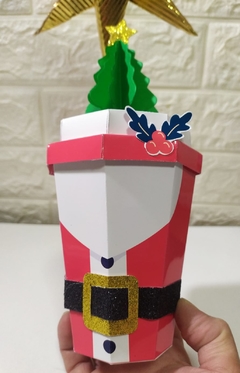 Vasos Papá Noel golosineros - Art & DeCo - Scrapbook