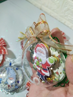 Imagen de MEDIAS ESFERAS NAVIDEÑAS