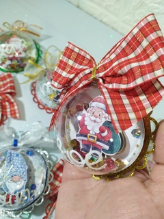 MEDIAS ESFERAS NAVIDEÑAS - comprar online