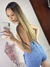 Shorts saia jeans cargo na internet