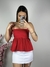 Saia jeans branca - comprar online