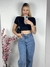 Wide leg lavagem vintage