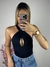 Body cavado com recortes - loja online