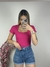 Shorts jeans com brilho