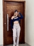 Wide leg cinza - comprar online