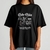 Camiseta unissex oversized preta com estampa de moto estilo Harley Davidson e a frase "Legends Never Die" - Retro Rider