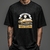 Camiseta preta unissex com estampa vintage do carro Ford Belina amarelo de 1972