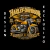 Camiseta com estampa Harley Davidson amarela vintage | Camiseta moto harley davidson amarela clássica vintage na internet