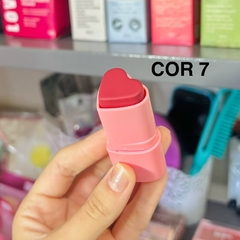 Blush Coração Bastão Lua e Neve - Zunna´s Makeup