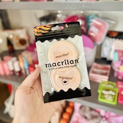 Duas esponjas de maquiagem para Pó Macrilan