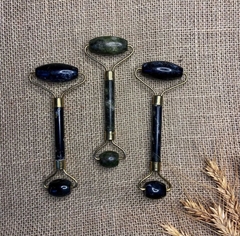 Rolo de massagem facial Pedra de Jade