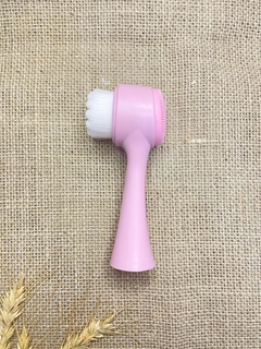 Escova Limpeza Facial 2 Em 1 Cerdas Macias Dupla Face - comprar online