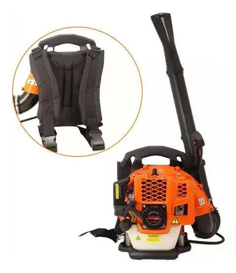Soprador De Folhas Costal Gasolina Sv430 2t 43cc 2hp Vulcan